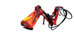 Trincia Argini con Spostamento e Inclinazione Idraulica Per Trattori da 40 a 60 Hp Mangusta 145 - Trinciatrice 