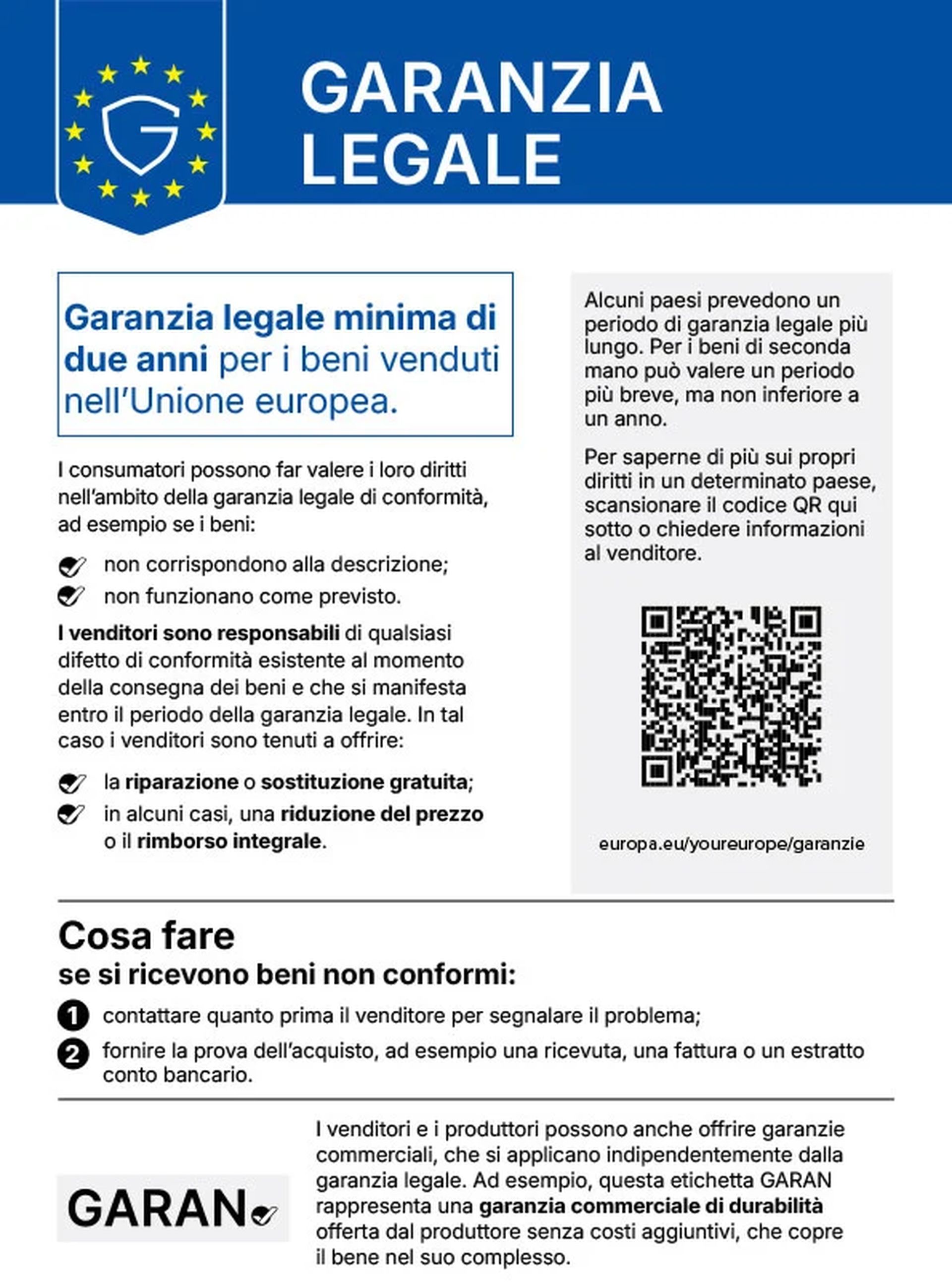 Garanzia Legale